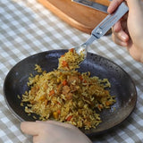 Roxon C2 Camping Utensil 2 in 1 Detachable Folding Cutlery with Fork & Spoon for Outdoor, Camping, Hiking, Easy to Carry Highly Practical Tableware