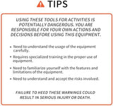 NewDoar UIAA & CE Certified Hand Ascender Rock Climbing Tree Arborist Rappelling Gear Equipment Rope Clamp for 8~13MM Rope