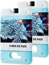TOURIT Ice Pack for Lunch Box-8.75” x 5.5”-Reusable Long Lasting for Lunch and Cooler Bag-Camping, Beach, Picnics, Fishing and More