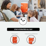 Igloo Sports Cooler Water Beverage Dispenser, Insulated 5 & 10 Gallon Water Cooler, Insulated Drink Dispenser with Spout, Portable Handwashing Stations