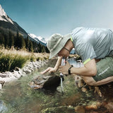 2 Pack Timain 4-Stage Filtration,High Flow Rate Water Filter Straw,Water Purifier Survival for Emergency Kits,Travel,Camping, Hiking,Fishing,Hunting (2)