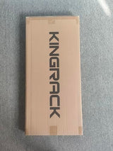 KINGRACK Aluminium 2 Step Ladder, Lightweight Step Stool with Non-Slip Pedals, Handrail, 330LBS Foldable Step Ladder for Kitchen, Garage, Home, Space Saving, Sturdy and Portable, Silver