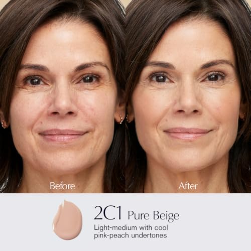 Estée Lauder Futurist Hydra Rescue Moisturizing Foundation SPF 45 for a 12-Hour Glow, 1.2 Fl Oz, 2C1 Pure Beige