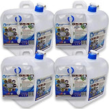 WaterStorageCube BPA Free Collapsible Water Container with Spigot, Camping Water Storage Carrier Jug for Outdoors Hiking Backpack & Survival Kit, Foldable Portable Water Canteen 1.3/2.6/5.3 Gallon