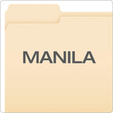 Pendaflex File Folders, 250-Pack, Letter Size, Manila, 1/3-Cut Tabs, Premium Paper Folders for File Cabinets, Home, Office & Classroom Document Organization, 3-Tab Letter File Folders