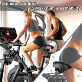 Oversized Bike Seat for Peloton Bike & Bike+, Comfort Seat Cushion Compatible with Peloton, Road or Exercise Bikes, Bicycle Wide Saddle Replacement for Men & Women, Accessories for Peloton