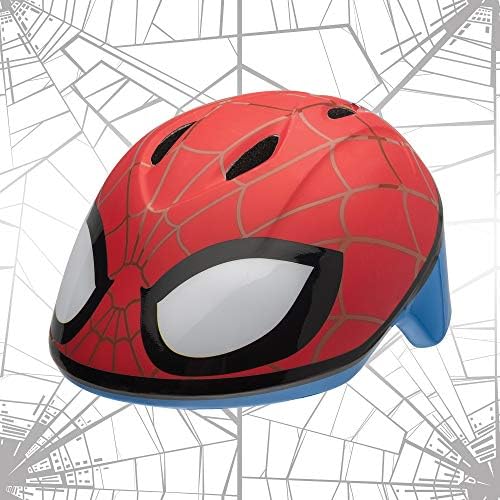 BELL Marvel Spiderman Hero Helmet, Red, Child (5-8 yrs.)