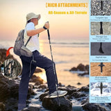 Trekking Poles Aviation Grade Aluminum Alloy-Strong Lightweight Collapsible Walking Stick,Trekking Pole Hiking for Seniors, Men,Women in The 4 Season,All-Terrain,2pc Per Set