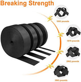 Heavy Duty Nylon Webbing Strap 12 Yards, Heavyweight Nylon Straps, Flat Webbing Strapping for Outdoor DIY Gear Repair