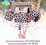 HeySplash Toddler Swim Vest, Toddler Floaties Fit 13-30 Lbs, Puddle Kids Jumper with Adjustable Strap, Pool Float Jacket Arm Floaties Baby Floatie Water Wing, Pool Sea Swimming Aid