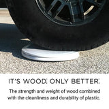 Centoco Elongated Toilet Seat Soft Close, Closed Front with Cover, Molded Wood, Made in the USA, 900SC-301, Crane White (Cotton/Bright)