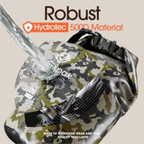 Earth Pak Waterproof Dry Bag - Roll Top Waterproof Backpack Sack Keeps Gear Dry for Kayak with Waterproof Phone Case