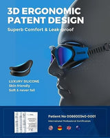 OMID Swim Goggles, P2 Polarized Swimming Goggles for Men Anti-fog Goggles Swimming for Adult Women