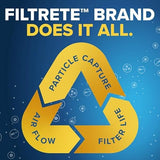Filtrete 20x20x4 Air Filter, MPR 1000, MERV 11, Allergen Defense 12-Month Deep Pleated 4-Inch Air Filters, 2 Filters