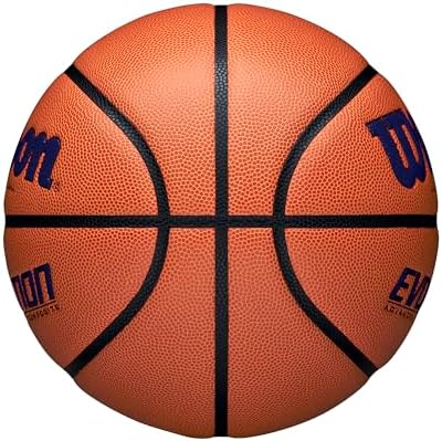 WILSON Evolution Indoor Game Basketballs - Size 5, Size 6 and Size 7