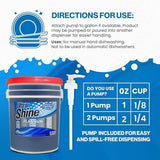 Ultra Shine 3X Platinum Bulk Dishwashing Liquid, Powerful Grease Remover, 5-Gallon - Concentrated Dish Cleaner Soap for Commercial Kitchens, Restaurants & Home Cleaning, Gentle on Hands & Skin