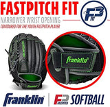 Franklin Sports Girls Softball Glove-Women's Windmill Fastpitch+Slowpitch Softball Glove-Right and Left Hand-Adult