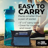Tough Outdoors Cooling Towel - Cooling Towels for Neck & Face - Ice Wrap & Sweat Rag for Camping Gym Yoga & Sports - Workout Towel for Gym Sweat - Cool Towels for Extreme Heat