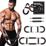 Saker Twister Arm Trainer, 40-100lb Adjustable Chest Workout Equipment, Arm Trainer, Twister Arm Trainer, Portable Power Twister Bar, Detachable Design Fitness Anywhere