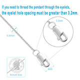 NAG.HC 925 Sterling Silver Necklace 0.8MM Delicate Box Chain - Italian Necklace Chain - Tiny&Thin&Strong -Friendly Price & Quality(24",silver)