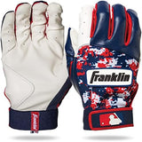 Franklin Sports MLB Youth Batting Gloves - Digitek Camo Baseball + Softball - Premium Leather - Many Sizes + Colors - Youth
