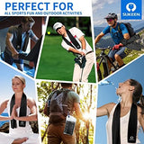 Sukeen Cooling Towel for Neck and Face (40"x12"), Microfiber Bulk Cooling Towels for Athletes Cooling Neck Wraps Instant Cooling Towels for Yoga,Gym,Golf,Running,Fitness and Workout