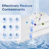 ICEPURE 20 Micron 10" x 4.5" Whole House Sediment Pleated Water Filter Replacement for GE FXHSC, Culligan R50-BBSA, Pentek R50-BB, DuPont WFHDC3001, W50PEHD, GXWH40L, GXWH35F for Well Water, 2PACK