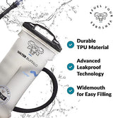 Water Buffalo Oasis Hydration Bladder – 3L Water Bladder for Hiking Backpack, Leakproof Design with Insulated Hose & High-Flow Bite Valve