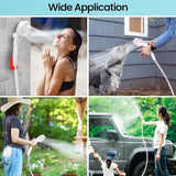 Portable Camping Shower with 7800mAh Battery - 3 Spray Modes, IPX7 Waterproof & Powerful Suction for Indoor, Camping, Beach Travel, RV Life, Pet Bathing, Gardening