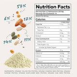 Complement Organic Unflavored Vegan Protein Powder (15 Servings) Low Carb, Low Calorie, Sugar Free, Soy Free, Non-GMO, Gluten Free, Non Dairy- Yellow Pea, Pumpkin Seed- 15g Plant Based Protein Powder