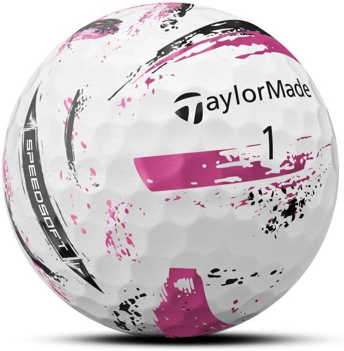 TaylorMade Golf Speed Soft Ink Golf Balls