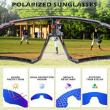 3PACK Kids Sunglasses Polarized Youth Baseball Sunglasses Boys Girls Softball Cycling UV400 Protection Goggles