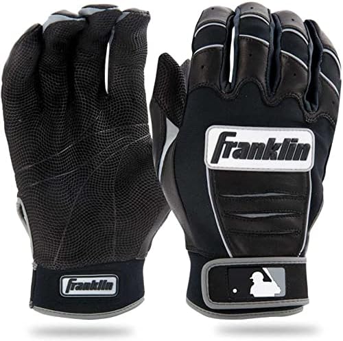 Franklin Sports MLB Baseball Batting Gloves - CFX Pro Adult + Youth Batting Glove Pairs - Baseball + Softball Batting Gloves - Multiple Sizes + Colors