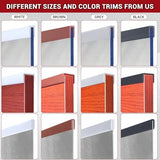 Rubber Edge Trim, 3/4" Self Adhesive Flexible U Channel Edge Protecter, EPDM Material Big Size Deep U Channel Gasket for Plywood, Tables, Desks, Cabinets, Black Color, 20Ft