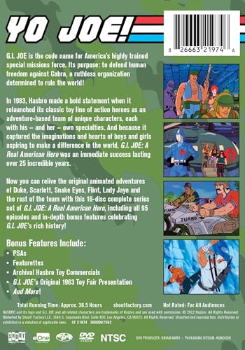 G.I. JOE: A Real American Hero - The Complete First Series [DVD]