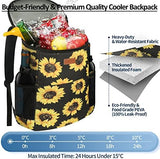 Camping Cooler Backpack 30 Cans, Soft Backpack Coolers Insulated Leak Proof Travel Cooler Bag Waterproof Lunch Picnic Beach Work Trip Thermal Bag Drink Beverage Beer Bag Cooler