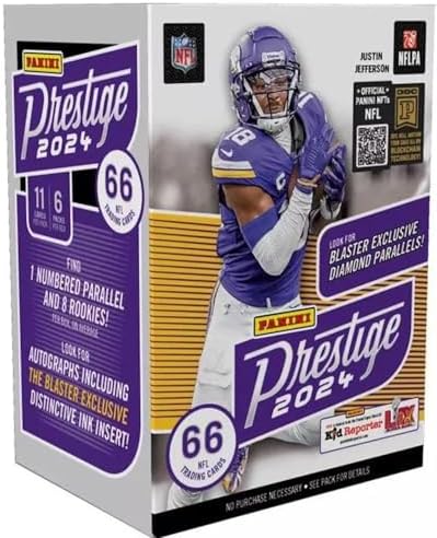 2024 Panini Prestige Football Trading Cards Blaster Box