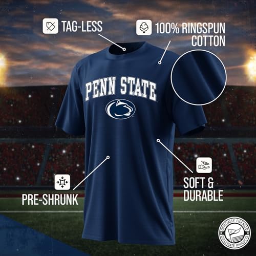 Campus Colors NCAA Adult Gameday Cotton T-Shirt