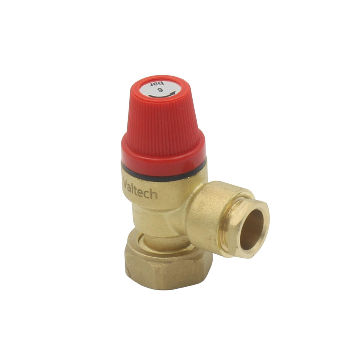 Caleffi – 6 Bar Pressure Relief Valve Replacement with Loose Nut Connection – Alternative