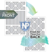 Nordic Pure 16x25x5 (15_3/4 x 24_3/4 x 4_3/8) Honeywell/Lennox Replacement MERV 12 Air Filter 1 Pack