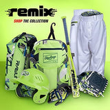 Rawlings | REMIX T-Ball & Youth Backpack Equipment Bag | Baseball/Softball | Multiple Colors