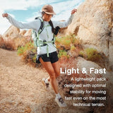 Osprey Tempest 22L Women's Lightweight Hiking Backpack with Hipbelt, Frosty Mint Green/Botanica