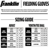 Franklin Sports Kids Baseball Glove + Ball Sets - Meshtek Youth Teeball Gloves for Kids + Toddlers - Left + Right Hand Throw Mitts + Glove Sets with Foam Balls - Boys + Girls Gloves - 9.5" Inch
