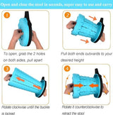 Fishboy Upgraded Collapsible Stool, 400lbs Max Weight, Lightweight But Sturdy, Portable Retractable Folding Telescoping Foldable Camping Stool for Adults Outdoor Fishing Hiking Gardening Travel BBQ