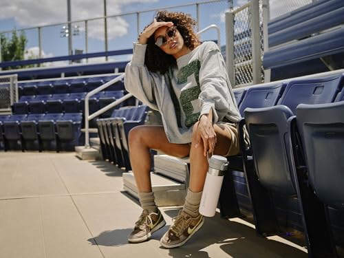 Stanley Quick Flip GO Water Bottle 36 oz | Push Button Lid | Leakproof and Packable for Travel and Sports | Insulated Stainless Steel | BPA-Free | Lilac