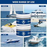 Fiberglass Boat Repair Kit (Color Match), Gel Coat Repair Kit for Boats, Marine Fiberglass Repair Kit for Boats, Epoxy Filler for Boats, Fiberglass Repair Kit Fix Holes Chips Pits Cracks