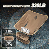 OneTigris Tigerblade Camping Chair, Lightweight Folding Backpacking Hiking, Compact Portable 330 lbs Capacity