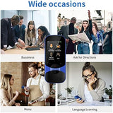 vormor Language Translator Device Two Way Instant Translator Device with 106 Language AI Voice Translator Support Online/Offline/Image/Recording Portable Translation Device with 2.4 HD Touch Screen