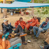 Kelty Noah’s Tarp Sun Shelter and Multi-Use Awning Rainfly, Portable Canopy UV Protection, Waterproof + Durable, 3 Sizes for Customized Pitch