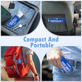 Disposable Urine Bags 900ML 8/12/24 Pieces, Emergency Portable Pee Bags for Women Men, Travel Urinal Bag, Unisex Urinal Toilet Bag for Road Trips Camping Hiking Traffic Jams